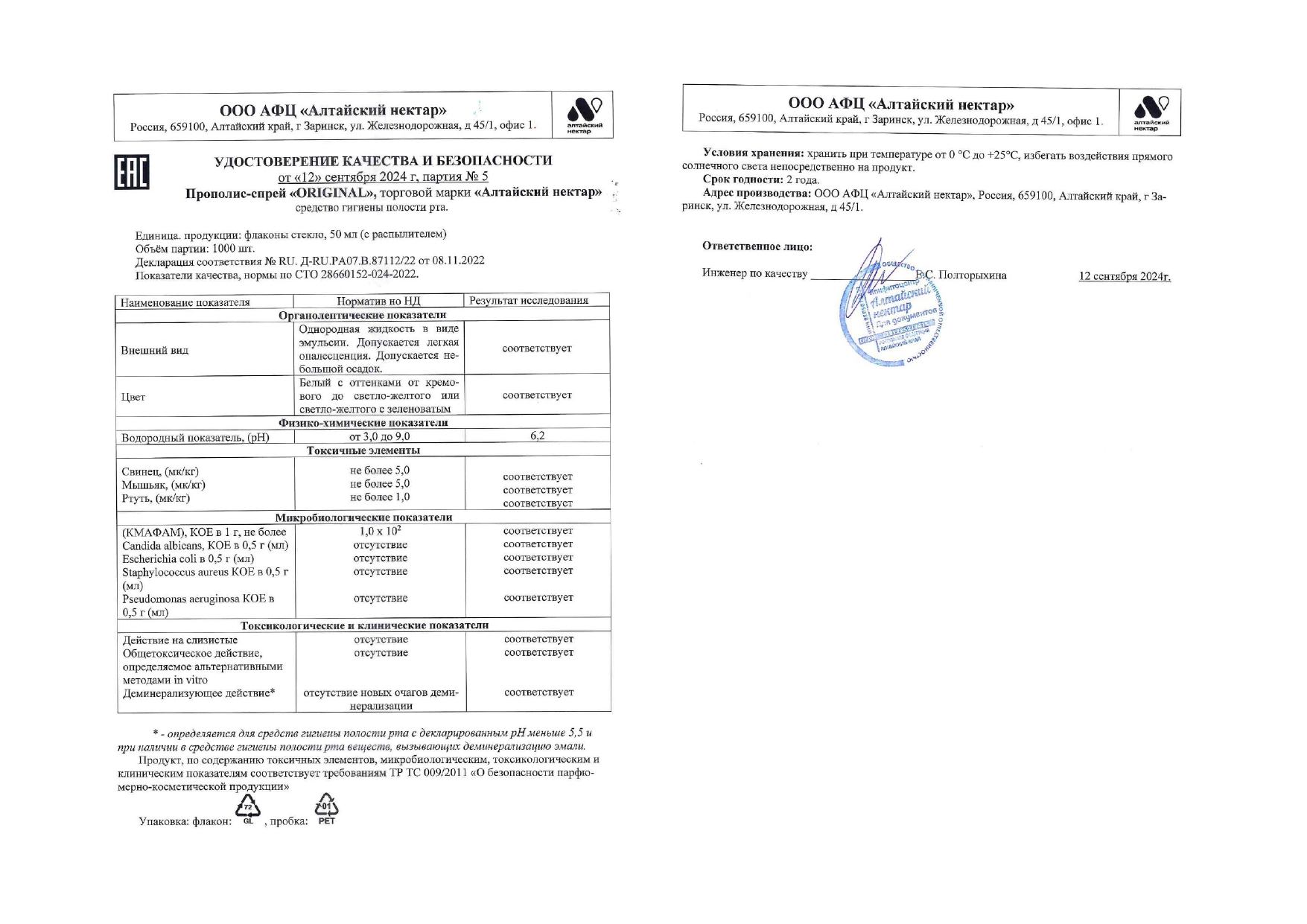 Паспорт №092024
